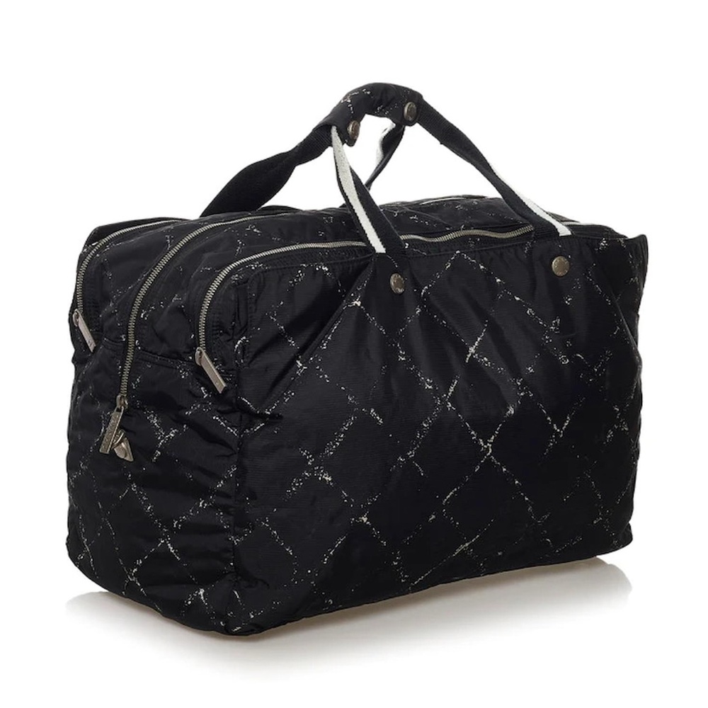 Chanel Nylon Travel Line Duffel Bag